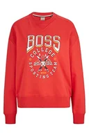 Bluzy damskie - BOSS Bluza damska, jasny czerwony, M - miniaturka - grafika 1