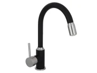 Baterie kuchenne - LIVARNO® Bateria zlewozmywakowa LED (Satynowo-czarny) - miniaturka - grafika 1