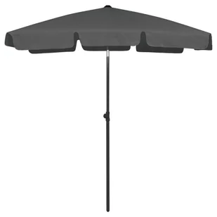 VidaXL Parasol plażowy, antracytowy, 180x120 cm 314721 VidaXL - Parasole ogrodowe - miniaturka - grafika 1