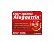 Układ pokarmowy - Esomeprazol Alugastrin 20 mg, 14 kaps. - miniaturka - grafika 1