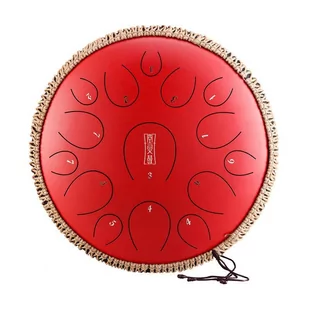 Hluru steel drum  TY15-14-Red 14&quot; 15 ton - Perkusje - miniaturka - grafika 1