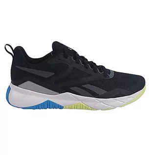 Trampki męskie - Reebok Męskie trampki NFX Trainer, Core Black/Pure Grey 7/Radiant Aqua, rozmiar 13 (UK), Core Black Pure Grey 7 promiennych wodnych, 48.5 EU - grafika 1