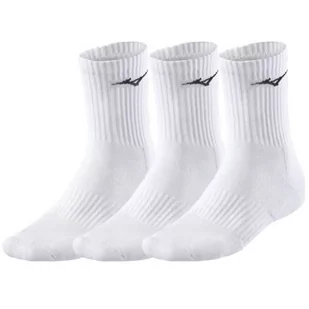 Skarpety Mizuno Training Mid 3pak (kolor Biały) - Skarpetki damskie - miniaturka - grafika 1