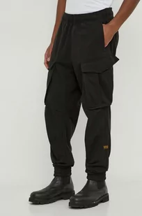 G-Star Raw spodnie dresowe kolor czarny gładkie - Spodnie męskie - miniaturka - grafika 1