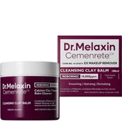 Kosmetyki do demakijażu - Dr.Melaxin Cemenrete Calcium Cleansing Clay Balm, Oczyszczający balsam glinkowy do demakijażu i pielęgnacji skóry - miniaturka - grafika 1