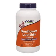 Układ nerwowy - Now Foods NOW Foods Sunflower Lecithin 1200 mg  Lecytyna Słonecznikowa 1200 mg  (200 kap) - miniaturka - grafika 1