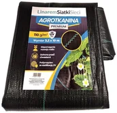 Agrowłókniny - AGROTKANINA 110G 3,2x10m CZARNA AGROWŁÓKNINA UV 3% - miniaturka - grafika 1