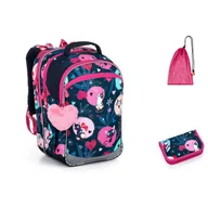 Plecaki szkolne i tornistry - Topgal Komplet szkolny COCO 22054 SET MEDIUM - miniaturka - grafika 1