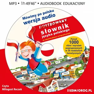 Mówimy po polsku. Słownik języka polskiego - Audiobooki do nauki języków - miniaturka - grafika 1