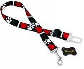 Smycze dla psów - SMYCZ DLA PSA MOCNY PAS BEZPIECZEŃSTWA DO AUTA SAMOCHODU BEZPIECZNY PIES - miniaturka - grafika 1