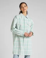 Koszule damskie - Damska koszula Lee ELONGATED OVERSHIRT XS - miniaturka - grafika 1