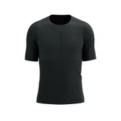 Koszulki sportowe męskie - COMPRESSPORT Koszulka biegowa PRO RACING SS T-SHIRT black - miniaturka - grafika 1
