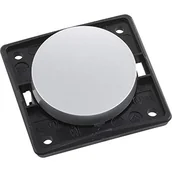 Klawisze i ramki - Hager polo Integro Flow Łącznik klawiszowy uniwersalny chrom mat lakierowany 936562568 936562568 - miniaturka - grafika 1