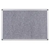 Tablice i flipcharty - B2B Partner Tablica tekstylna - szara 900 x 600 mm 5452-9 grey - miniaturka - grafika 1