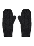 Rękawiczki sportowe damskie - Eisbär Rękawiczki Damskie Afra Mittens 80135 Czarny - miniaturka - grafika 1