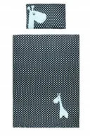 Pościel dla dzieci - Pościel Dziecięca Bawełniana Womar Żyrafa 2-el. 40x60 100x135 Premium - miniaturka - grafika 1