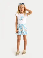 Koszulki i topy damskie - Mayoral Top 3002 Écru Regular Fit - miniaturka - grafika 1