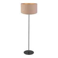 Lampy stojące - Lampa podłogowa Goldie 1 x E27 beżowa - miniaturka - grafika 1