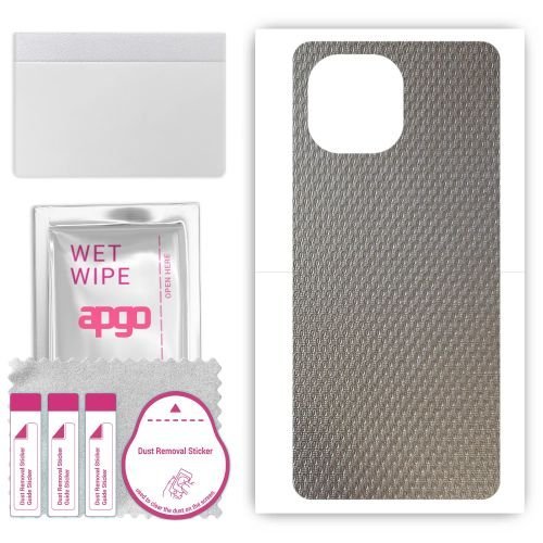 folia naklejka skórka strukturalna na TYŁ do Vivo Y200 V2343A - Aluminium krople - apgo SKINS