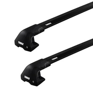 Bagażnik dachowy Thule Edge Black Daewoo Lanos 3-dr Hatchback z gołym dachem 09-15 - Bagażniki dachowe - miniaturka - grafika 1