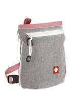 Sprzęt wspinaczkowy - Woreczek na magnezję Ocun Dusty Eco + Belt - grey/red - miniaturka - grafika 1