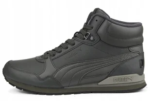Buty Puma St Runner MID skórzane za kostkę jesień zima ocieplane 45 - Buty sportowe męskie - miniaturka - grafika 1