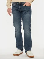 Spodnie męskie - Pepe Jeans Jeansy PM207393 Niebieski Straight Fit - miniaturka - grafika 1