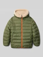 Kurtki i płaszcze dla chłopców - Kurtka dwustronna z pikowaniem - miniaturka - grafika 1
