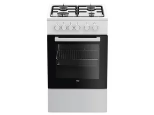 Kuchenka gazowo-elektryczna Beko FSS52020DW - Kuchenki gazowo-elektryczne - miniaturka - grafika 1