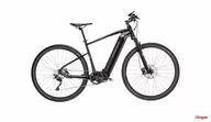 Rowery elektryczne - Rower elektryczny Kross Evado Hybrid 6.0 630 Wh czarny/szary połysk 2024 - miniaturka - grafika 1