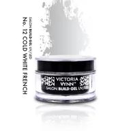 Żele do paznokci - Victoria Vynn Żel budujący Cold White French No.12 SALON BUILD GEL 15 ml - miniaturka - grafika 1