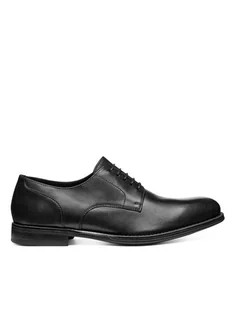 Geox Półbuty U Barberigo U56MBC 00043 C9999 Czarny - Półbuty męskie - miniaturka - grafika 1