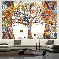 Fototapety - Fototapeta samoprzylepna - Zdobione drzewo (rozmiar 98x70) - miniaturka - grafika 1