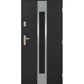 Drzwi zewnętrzne - Drzwi zewnętrzne HEMERA antracyt 90 prawe - miniaturka - grafika 1