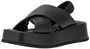 Pollini Sa16156i1gtq0000, Niskie sandały damskie, Czarny, 38 EU - Sandały damskie - miniaturka - grafika 1