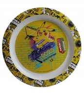 Miseczki i talerzyki dla dzieci - Pokemon Pikachu Talerzyk Dziecięcy Tworzywo Sztuczne - miniaturka - grafika 1