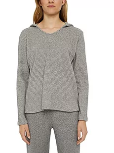 edc by ESPRIT Bluza damska, 039/Medium Grey 5, XS - Bluzy damskie - miniaturka - grafika 1