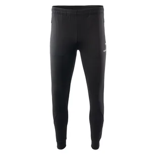 Męskie Spodnie HI-TEC DERIO 36878-BLACK – Czarny - Spodnie sportowe męskie - miniaturka - grafika 1