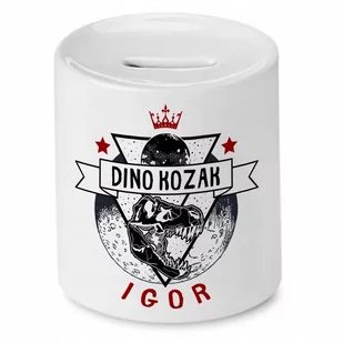 Skarbonka 330 ml Dla Igora Syna Dziecka Prezent z Nadrukiem ze Zdjęciem - Skarbonki - miniaturka - grafika 1