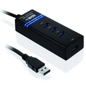 Huby USB - IBox HUB I-BOX USB 3.0 4 (IUH3FB) - miniaturka - grafika 1