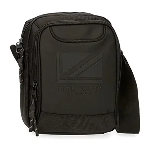 Pepe Jeans Bromley LDN torebka, czarny, średnia torba na ramię - Torebki damskie - miniaturka - grafika 1