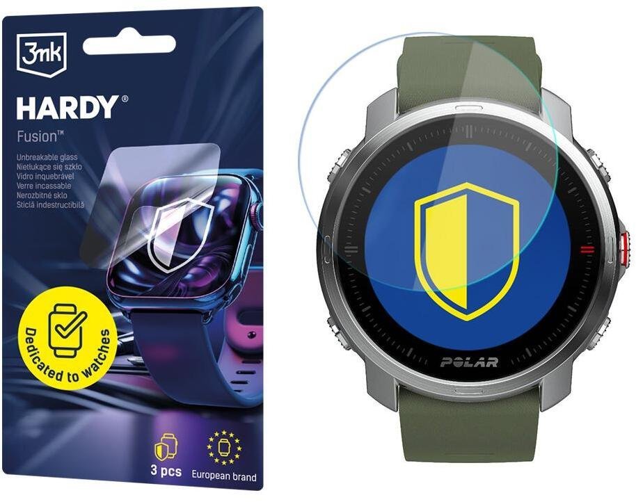 3MK Polar Grit X - 3mk Hardy Fusion Watch Protection