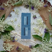 Zakładki do książek - Ręcznie tkana zakładka do książek - FOL 47P. - miniaturka - grafika 1