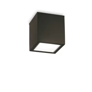 Ideal Lux Lampa sufitowa zewnętrzna TECHO PL1 BIG czarna 251530 251530/IL - Lampy ogrodowe - miniaturka - grafika 1