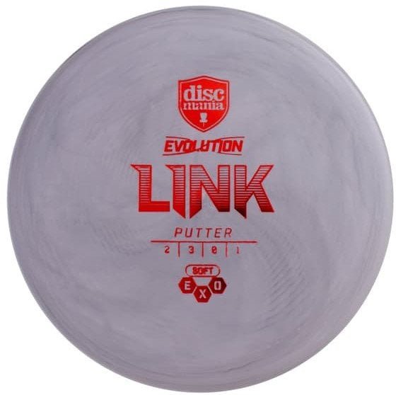 Discmania Discgolf DISCMANIA Putter SOFT EXO LINK Evolution Grey 2/3/0/1