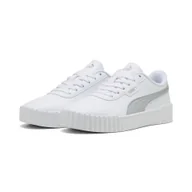 Buty trekkingowe damskie - Damskie sneakersy Carina 3.0 Aqua Metallics PUMA White Silver Metallic - miniaturka - grafika 1
