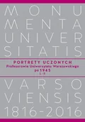 Felietony i reportaże - Wydawnictwa Uniwersytetu Warszawskiego Portrety Uczonych. Profesorowie Uniwersytetu Warszawskiego po 1945, LR - Wydawnictwo Uniwersytetu Warszawskiego - miniaturka - grafika 1