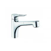 Baterie kuchenne - KLUDI 329410562 MIX jednouchwytowa bateria kuchenna z wyciąganą wylewką Multi, uchwyt kab??kowy - miniaturka - grafika 1