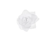 Wesele i ślub - Party Deco Różyczki białe do przylepiania na samochód - 9 cm - 24 szt. KWR-008 - miniaturka - grafika 1