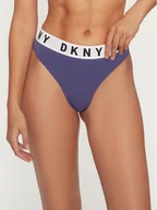 Majtki damskie - DKNY Stringi DK4529 Niebieski - miniaturka - grafika 1